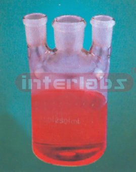 BOTTLE, WOULF'S, BOROSILICATE GLASS